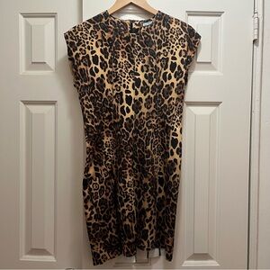 Zara Leopard Print Mini Dress